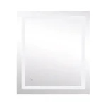 Дзеркало Lidz Kubis 700х800 з LED-підсвічуванням Touch, з антизапотіванням, з димером, рег. яскравості LD78LF9048070