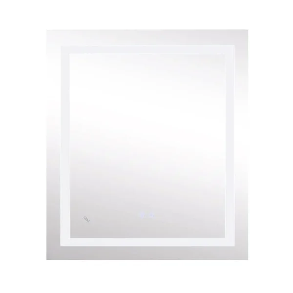 Дзеркало Lidz Kubis 700х800 з LED-підсвічуванням Touch, з антизапотіванням, з димером, рег. яскравості LD78LF9048070