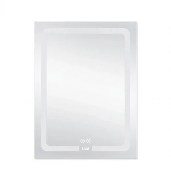 Дзеркало Lidz Kubis сенсорне з LED-підсвічуванням, антизапотіванням та димером (LD78LF9376080)