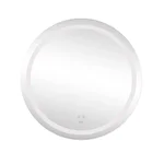 Дзеркало Lidz Aria R800 з LED-підсвічуванням Touch, з антизапотіванням, з димером, рег. яскравості LD78LR800