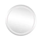 Дзеркало Lidz Aria R800 з LED-підсвічуванням Touch, з антизапотіванням, з димером, рег. яскравості LD78LR800