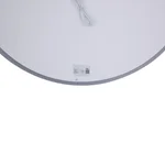 Дзеркало Lidz Aria R800 з LED-підсвічуванням Touch, з антизапотіванням, з димером, рег. яскравості LD78LR800