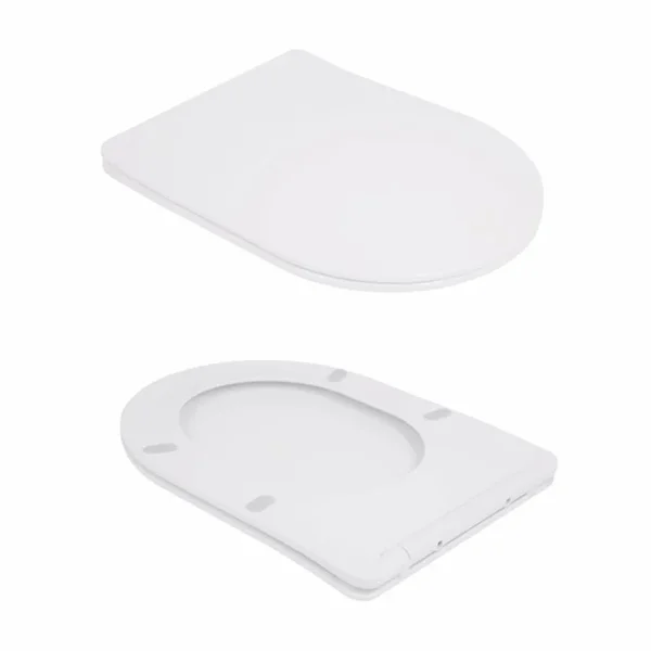 Унітаз-компакт підлоговий Qtap Robin New Ultra Quiet білий безобідковий з сидінням Soft-close (QT13226083AW)