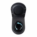 Підвісний унітаз Qtap Scorpio Ultra Quiet безобідковий матовий чорний з сидінням Soft-close (QT14332380AMB)