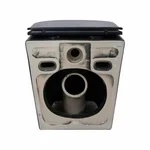 Підвісний унітаз Qtap Scorpio Ultra Quiet безобідковий матовий чорний з сидінням Soft-close (QT14332380AMB)