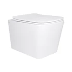 Унітаз підвісний Qtap QT17332303AW Tern Ultra Quiet білий безобідковий з сидінням soft-close (QT17332303AW)