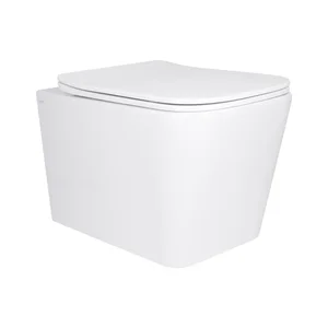 Унитаз подвесной Qtap QT17332303AW Tern Ultra Quiet белый безободковый с сиденьем soft-close (QT17332303AW)