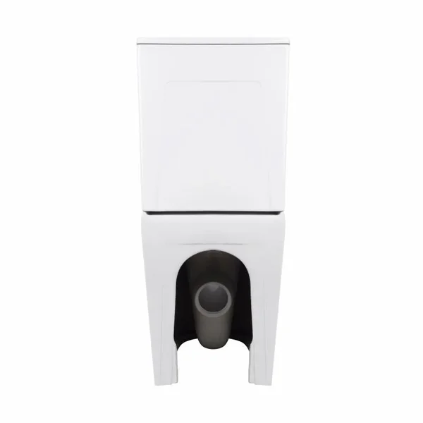 Унітаз-компакт підлоговий Qtap QT18226092AW Virgo Ultra Quiet керамічний білий, безобідковий з сидінням Soft-close (QT18226092AW)