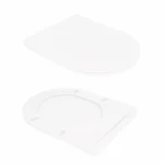 Унітаз-компакт підлоговий Qtap QT18226092AW Virgo Ultra Quiet керамічний білий, безобідковий з сидінням Soft-close (QT18226092AW)