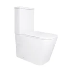 Унитаз-компакт Qtap QT27228303W Stenava белый безободковый с сиденьем Soft-close (QT27228303W)