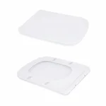 Унитаз-компакт Qtap QT27228303W Stenava белый безободковый с сиденьем Soft-close (QT27228303W)