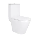 Унітаз-компакт підлоговий Qtap QT06228380BW Dove Rimless білий керамічний з дюропластовим сидінням Soft-close (QT06228380BW)