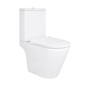 Унитаз-компакт напольный Qtap QT06228380BW Dove Rimless белый керамический с дюропластовым сиденьем Soft-close (QT06228380BW)