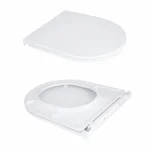 Унітаз-компакт підлоговий Qtap QT06228380BW Dove Rimless білий керамічний з дюропластовим сидінням Soft-close (QT06228380BW)