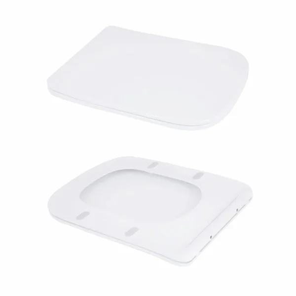 Унітаз-моноблок підлоговий Qtap Kolibri Ultra Quiet безобідковий з сидінням Soft-close WHITE QT10226380W