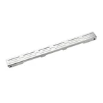 Решетка для линейного трапа Qtap Grate FD600 из нержавеющей стали цвета никель, 600 мм (QTGRATENKSFD600)