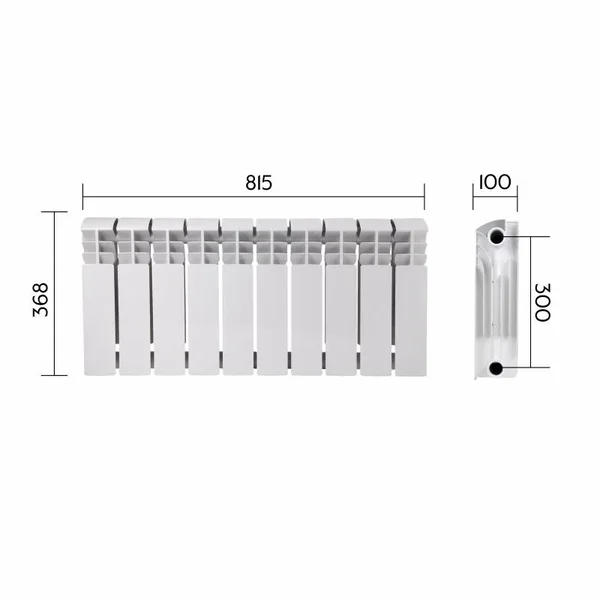 Радиатор биметаллический Thermo Alliance Bi-Ferrum 300/100 1,15 кг