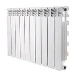 Радиатор биметаллический Thermo Alliance Bi-Vulcan PLUS 500/100 белый, секция 1, 8 кг (V500100BPLUS)