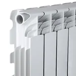 Радиатор биметаллический Thermo Alliance Bi-Vulcan PLUS 500/100 белый, секция 1, 8 кг (V500100BPLUS)