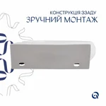 Раковина Qtap Leo керамическая белая подвесная 430×285×160 мм с переливом (QT11111008RW)