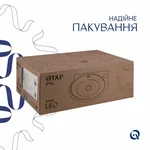 Раковина Qtap Leo керамическая белая подвесная 430×285×160 мм с переливом (QT11111008RW)