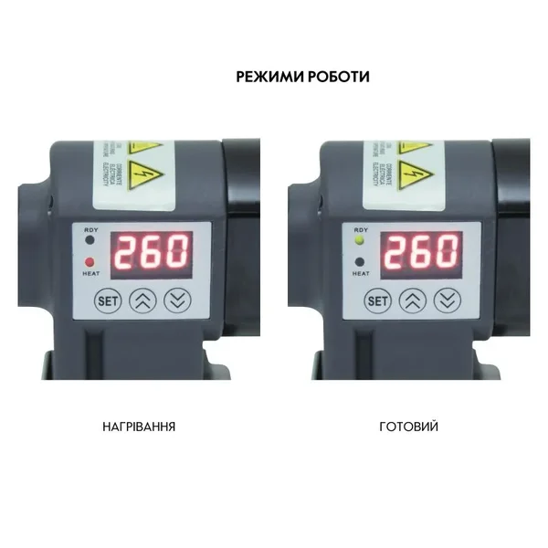 Паяльник для пластиковых труб Thermo Alliance PRO-102 автоматический с цифровым дисплеем, 800 Вт, 20-63 мм (SD00052962)
