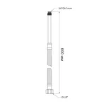 Шланг для підключення змішувача Thermo Alliance Standart (пара) 60 см NYLON M10x1/2