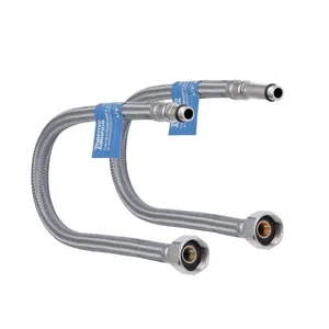 Шланг для подключения смесителя Thermo Alliance Standart (пара) 80 см NYLON M10x1/2