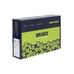 Змішувач для раковини Brinex Pure 001F з нержавіючої сталі графітовий низький (BRIPUR001FGRP)