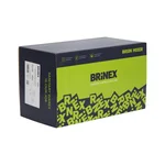 Смеситель для ванны Brinex Pure 006 из нержавеющей стали цвета никель с поворотным изливом и душевым гарнитуром (BRIPUR006NKL)