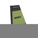 Змішувач для кухні Brinex Pure 015F U-подібний з нержавіючої сталі, хромований (BRIPUR015FCRM)