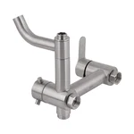 Душевая система Brinex BRIPUR1030NKL Pure 1030 из нержавеющей стали на 3 потребителя (BRIPUR1030NKL)