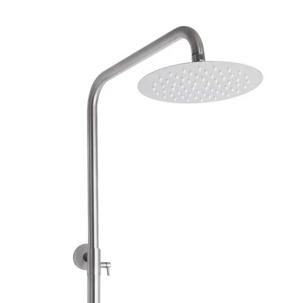 Душевая система Brinex BRIPUR1030NKL Pure 1030 из нержавеющей стали на 3 потребителя (BRIPUR1030NKL)