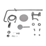 Душевая система Brinex BRIPUR1030NKL Pure 1030 из нержавеющей стали на 3 потребителя (BRIPUR1030NKL)
