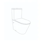 Унітаз-компакт підлоговий Qtap QT16222182TW Swan Ultra Quiet керамічний білий, безобідковий із сидінням Soft-close (QT16222182TW)