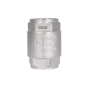 Обратный клапан Thermo Alliance Forte TAF240W40 никелированный с латунным штоком 1 1/2