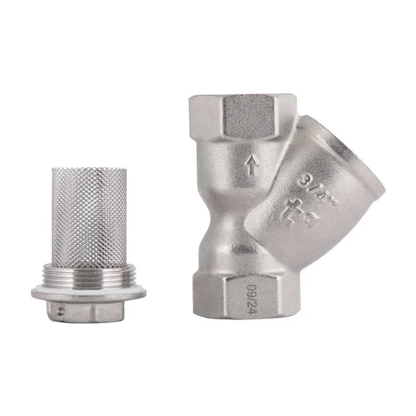 Косой фильтр грубой очистки Thermo Alliance Forte TAF124W20 латунный никелированный 3/4