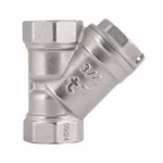 Косий фільтр грубої очистки води Thermo Alliance Standart TAS124W20 латунний нікельований 3/4