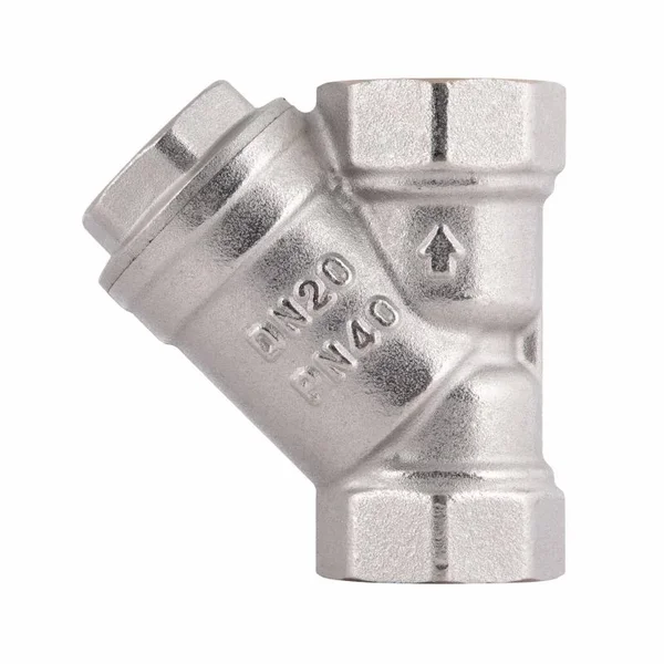 Косий фільтр грубої очистки води Thermo Alliance Standart TAS124W20 латунний нікельований 3/4