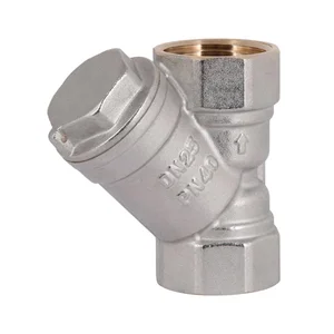 Косой фильтр грубой очистки Thermo Alliance Standart TAS124W25 латунный никелированный 1