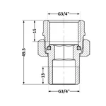 Згін-американка Thermo Alliance Standart 3/4