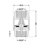 Зворотний клапан Thermo Alliance TAB240W20S Base 3/4