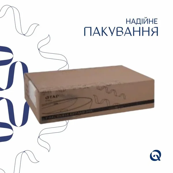 Раковина с донным клапаном Qtap Scorpio керамическая белая врезная прямоугольная 615×390 мм (QT1411K491WN47291)