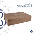 Подвесная раковина Qtap Nando LT керамическая белая 610×420 мм с керамическим донным клапаном (QT12112173WN47326)
