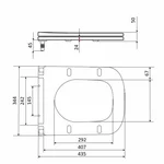 Сиденье для унитаза Qtap SD00053477 Tern дюропластовое белое быстросъемное с микролифтом (QTSC179W47353)