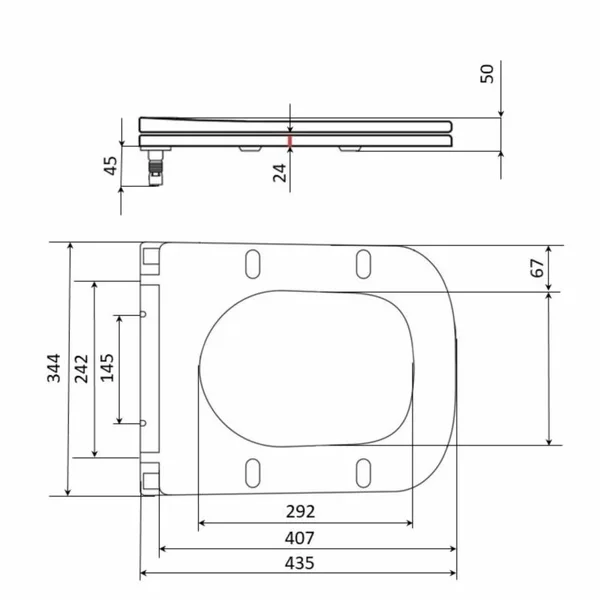 Сиденье для унитаза Qtap SD00053477 Tern дюропластовое белое быстросъемное с микролифтом (QTSC179W47353)