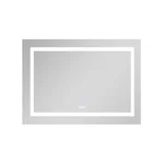 Дзеркало Lidz Kubis 800×600 мм з сенсорним LED-підсвічуванням, підігрівом та регулюванням яскравості (LD78LF9047400)