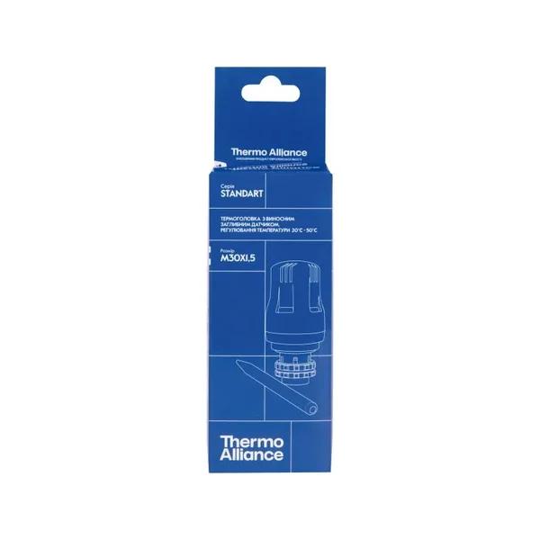 Термостатична головка Thermo Alliance Standart TAS34150 з виносним датчиком М30х1, 5 (TAS34150)