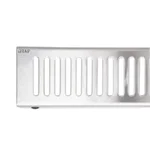 Решетка для линейного трапа Qtap SUS304 Grate FA800 из нержавеющей стали, цвет никель, 800 мм (QTGRATENKSFA800)