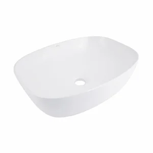 Раковина-чаша Qtap QT04116302W Cardinal керамическая белая накладная 500×380×140 мм (QT04116302W)
